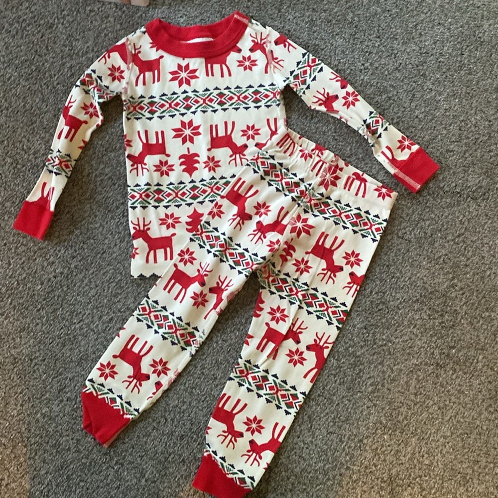 Hanna Andersson 3T holiday pajamas